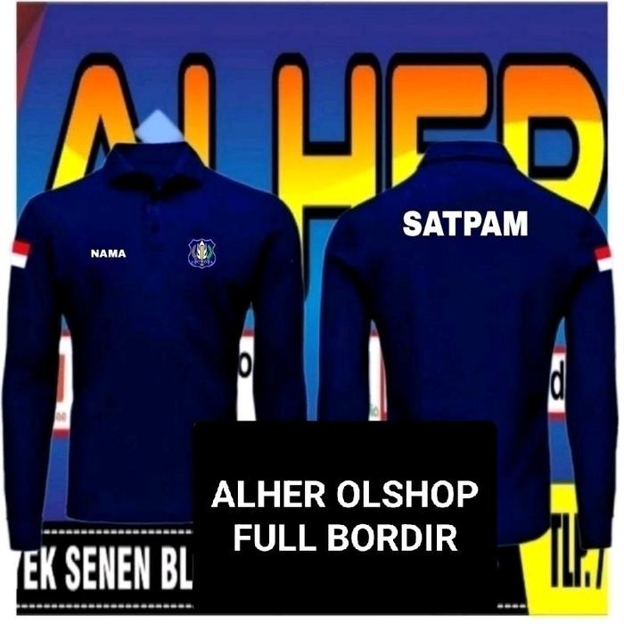 Kaos satpam kaos kerah satpam polo katun satpam kaos polo satpam baju polo satpam poloshirt satpam K