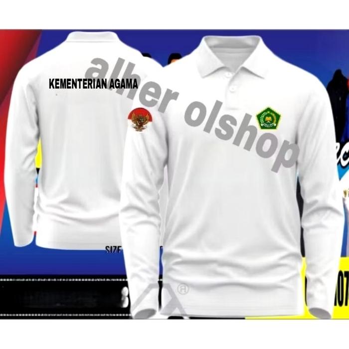 kaos Kemenag terbaru baju Kemenag kaos kerah Kemenag kaos polo Kemenag polo shirt Kemenag poloshirt