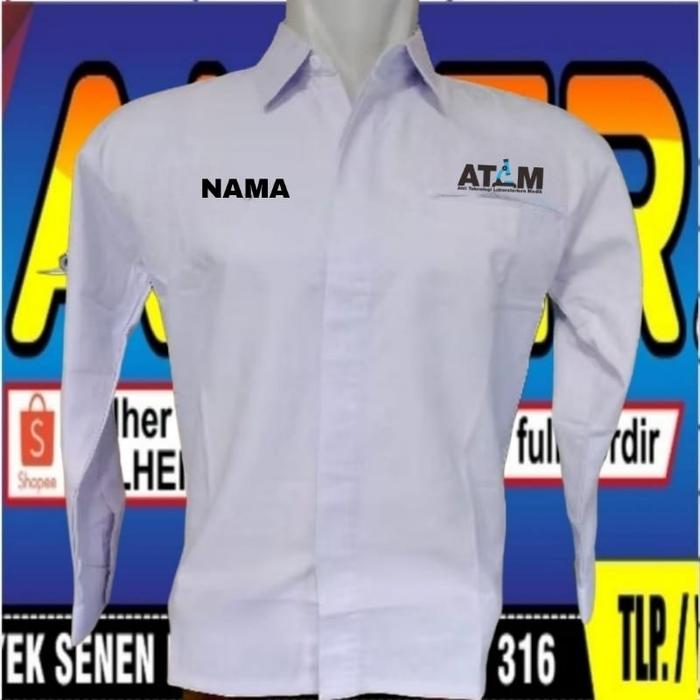kantong 1 Kemeja ATLM baju ATLM seragam ATLM Pdh ATLM Pdl ATLM baju kerja ATLM kemeja kerja ATLM ser