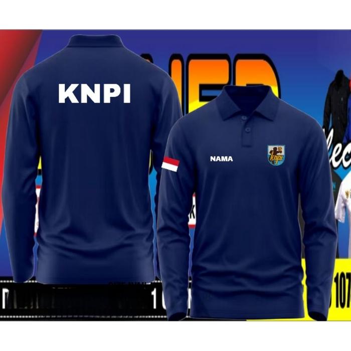 Kaos Knpi Kaos polo KNPI baju KNPI seragam KNPI kaos kerah KNPI polo shirt KNPI baju polo KNPI baju