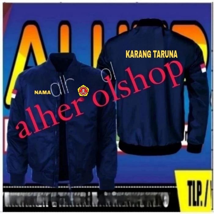 Jaket bordir karang taruna jaket bomber karang taruna jaket karang taruna jaket kerja karang taruna