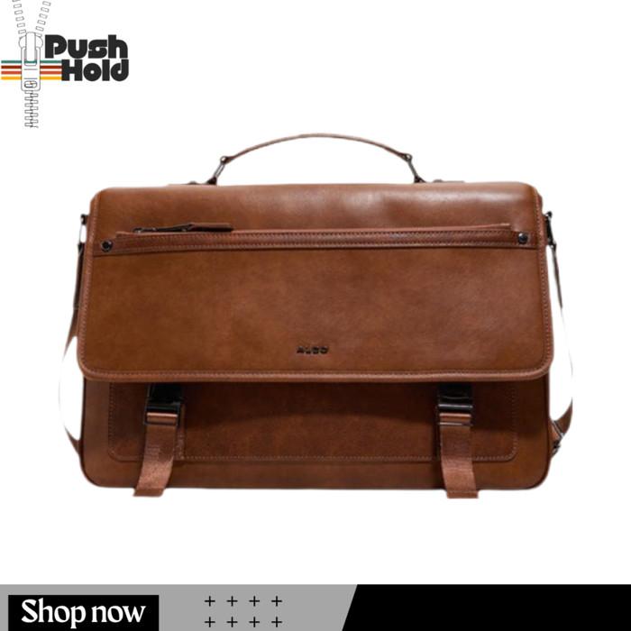 ALDO Messenger Bags SOUHIL Handbag Bags Pria Original - Cognac/Brown