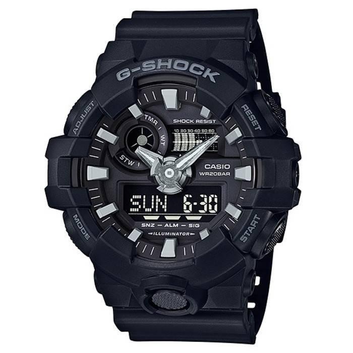 Casio G-Shock GA-700-1B / GShock Ga700-1B & Bergaransi