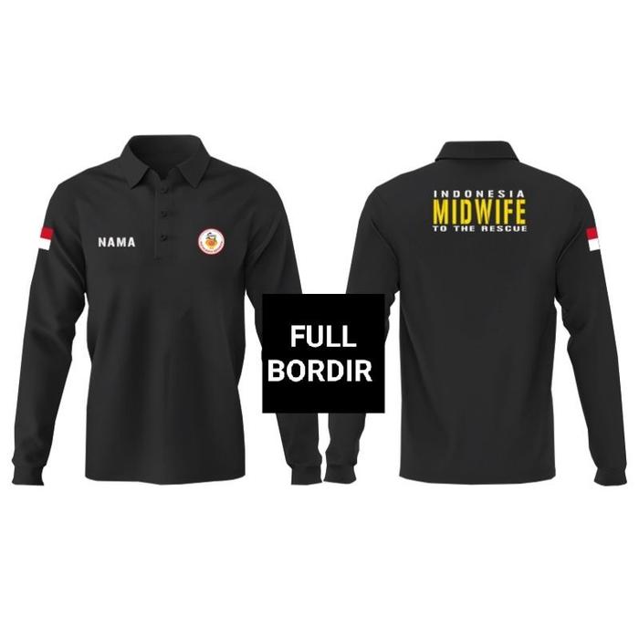 kaos bidan baju bidan seragam bidan kaos kerah bidan seragam kerja bidan baju polo bidan polo shirt 