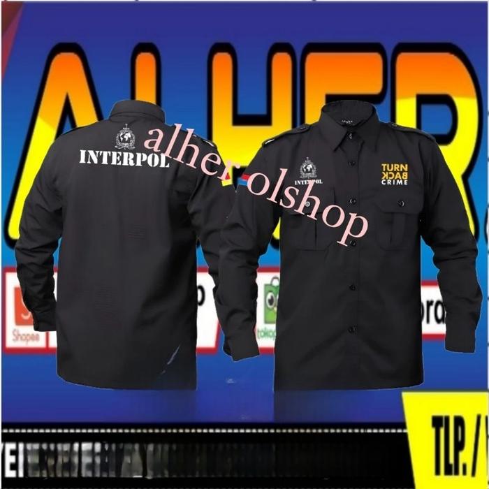 Kemeja polisi baju polisi seragam polisi Pdh polisi Pdl polisi kemeja kerja polisi baju kerja polisi