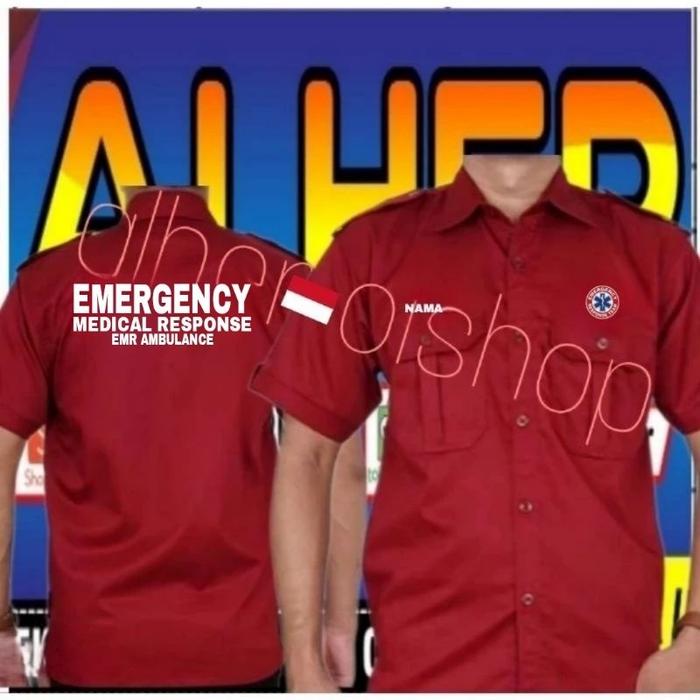 pendek kemeja emergency baju emergency seragam emergency Pdh emergency kemeja kerja emergency baju k