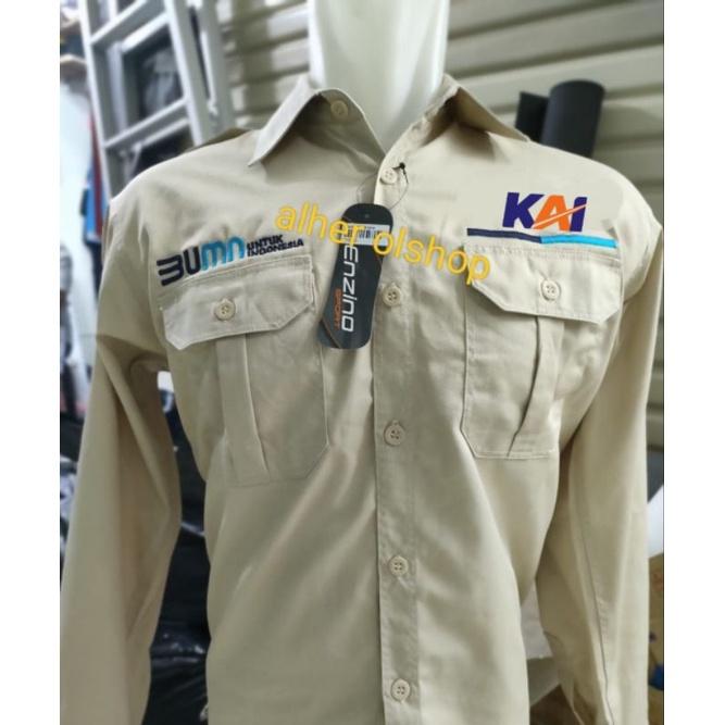 Kemeja KAI BUMN baju Kai BUMN seragam KAI BUMN kemeja BUMN KAI baju BUMN KAI seragam BUMN KAI kemeja