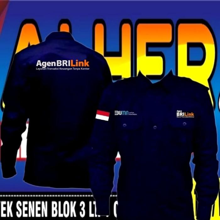panjang kemeja agen brilink baju agen brilink seragam agen brilink Pdh agen brilink kemeja agen BRI