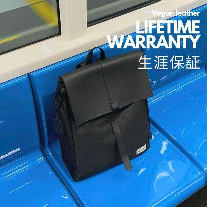 TFG Tas Ransel Tas Kuliah Backpack Towny 432 Black Lifetime Warranty