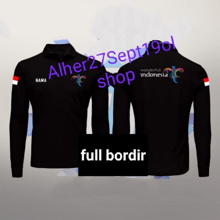 kaos wonderful Indonesia baju wonderful Indonesia seragam wonderful Indonesia kaos katun wonderful I
