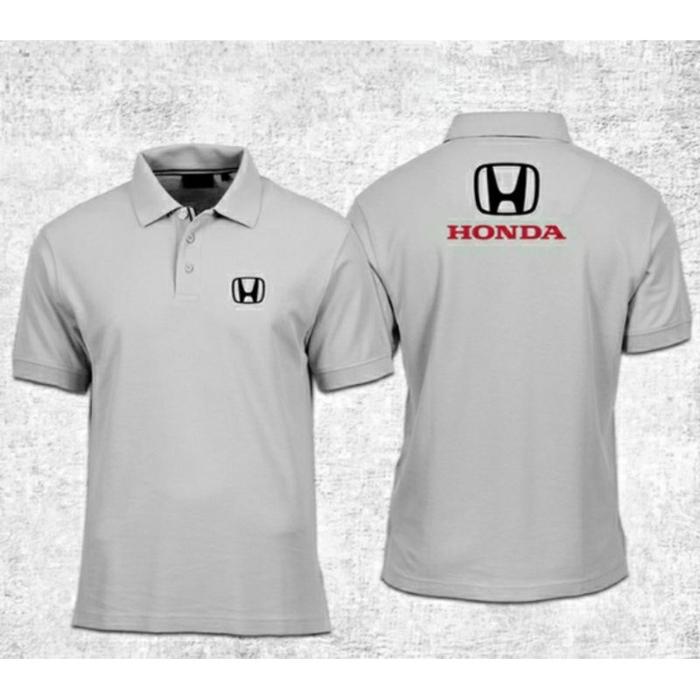 kaos motor Honda Kaos dealer Honda Kaos Honda full bordir depan belakang