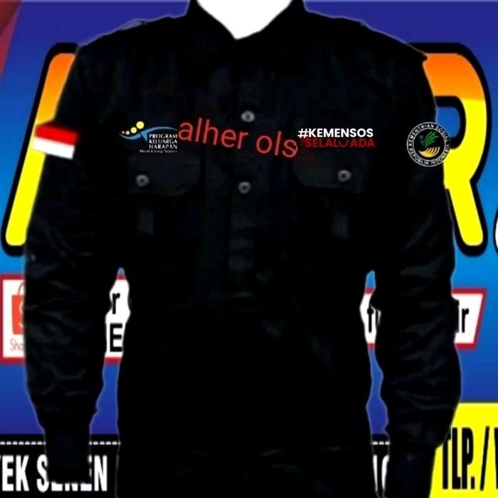 lengan panjang big size kemeja PKH baju PKH seragam PKH baju kerja PKH kemeja Kemensos baju kemensos