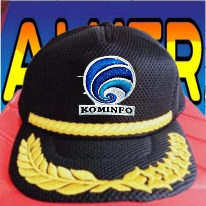 topi KOMINFO topi jaring KOMINFO topi Pdl KOMINFO topi Pdh Kominfo topi jaring KOMINFO