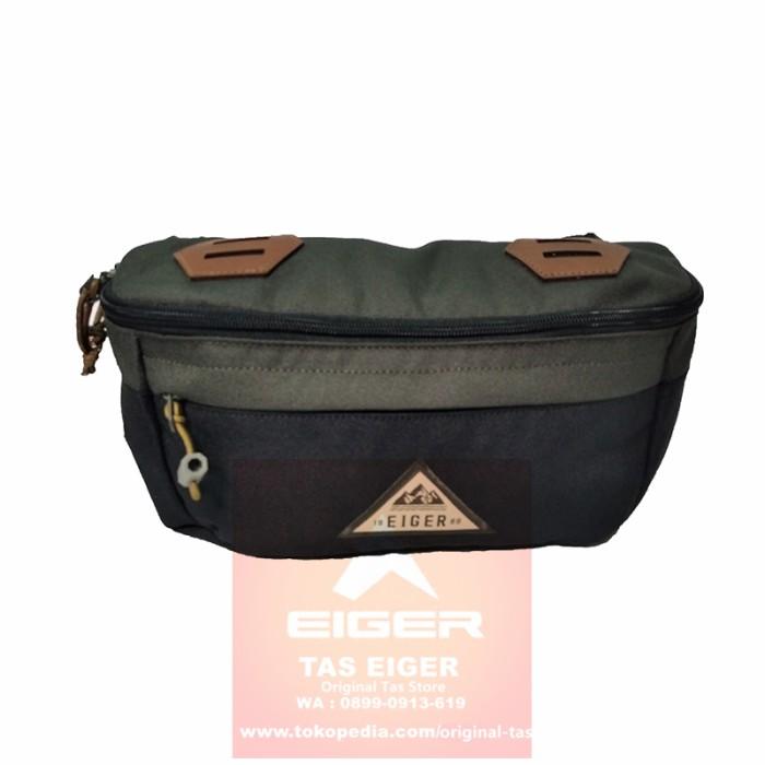 Tas Sling Waist Bag Eiger 910005338 Wanderdrift 4.0 Black (Best Quality)