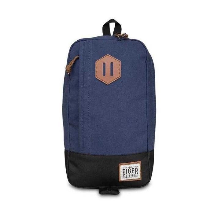 Tas Selempang Punggung Eiger 3406 -Navy -Diario Canvas Sling Bag 7L (Best Quality)