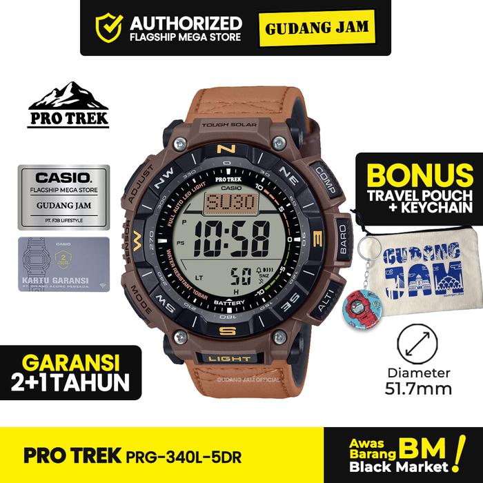 Protrek Pria PRG-340L-5DR PRG-340L-5D PRG-340L PRG340L PRG 340L