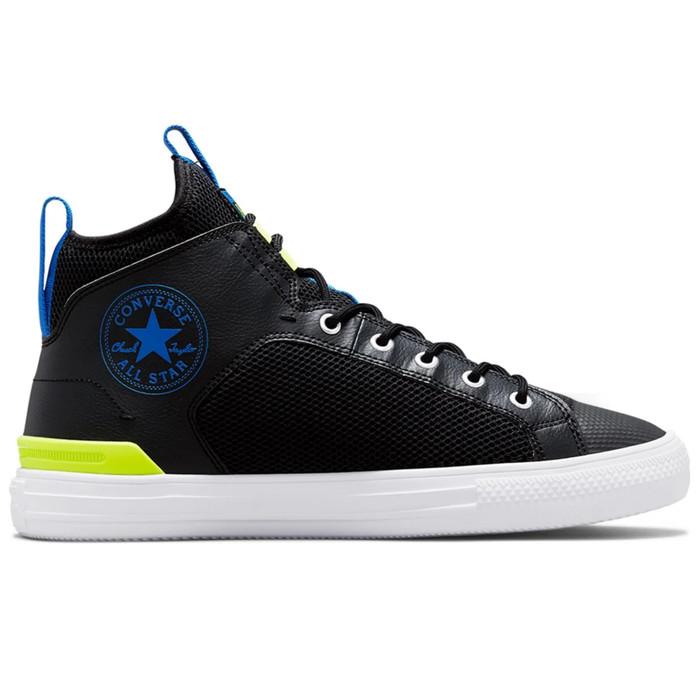 Sepatu Sneakers Pria Converse Ct As Mid Ultra Black Original 171680C (Best Quality)