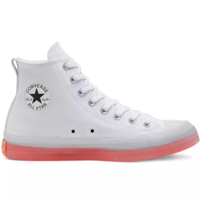 Sepatu Sneakers Converse Ct As Cx Hi White Clear Wild Mango 167807C (Best Quality)