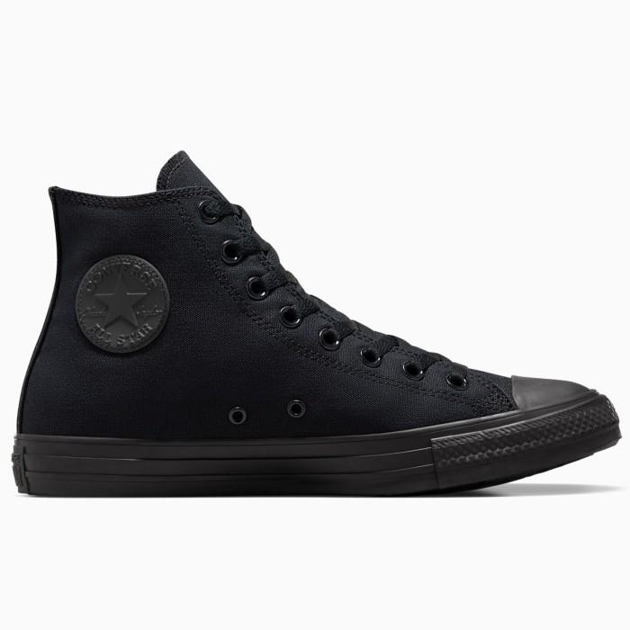 Sepatu Sneakers Unisex Converse Ct As High Mono Black Original M3310C (Best Quality)