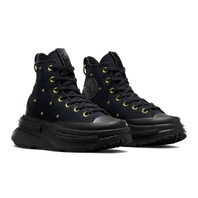 Converse Sepatu Unisex Run Star Legacy Black Gold A05461C (Best Quality)