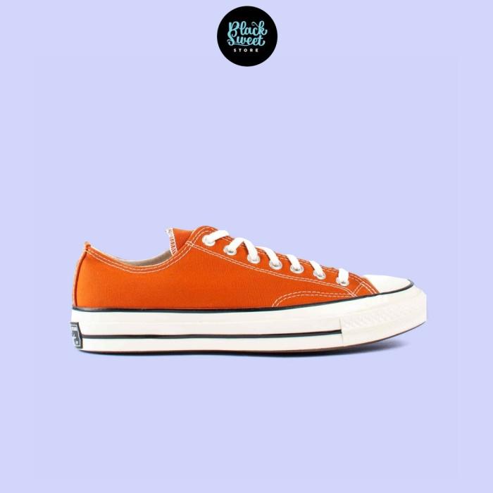 Sepatu Sneakers Converse Color Vintage Canvas Chuck 70 Low Fire Pit (Best Quality)