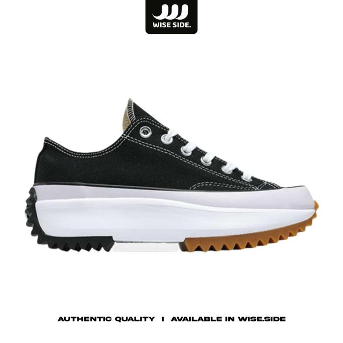 Sepatu Sneakers Pria Converse Run Star Hike Ox Black Mens 168816C Original (Best Quality)