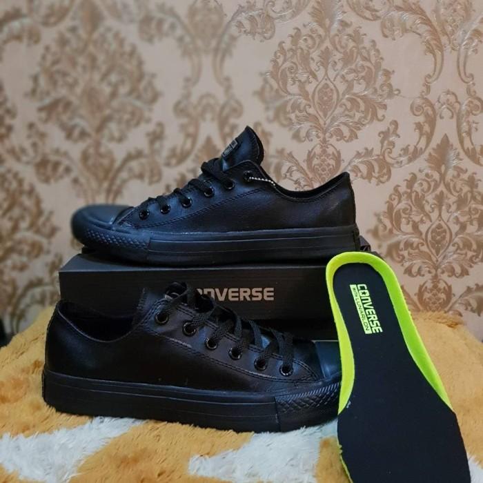 Sepatu Converse All Star Low Kulit Premium Original 39-43 (Best Quality)