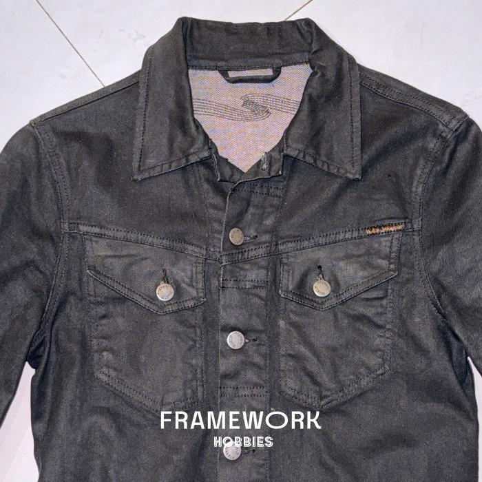 Nudie Jacket Conny Back 2 Black Jaket Nudie