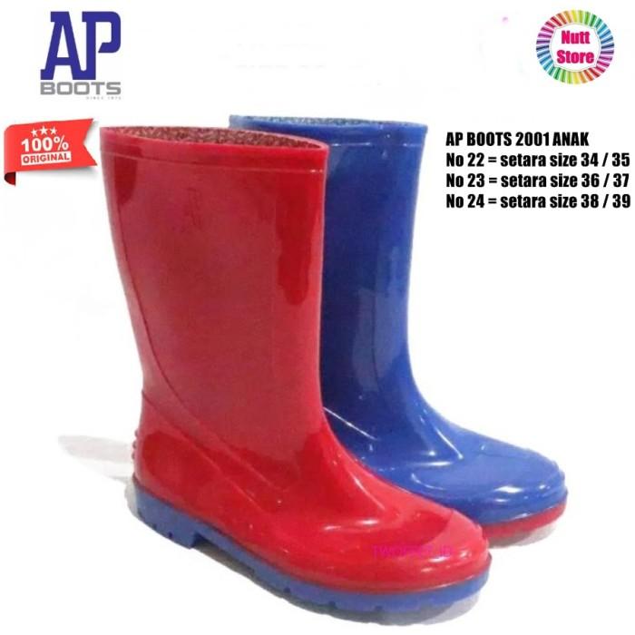 SEPATU AP BOOTS ANAK - AP BOOTS ANAK 2001 WARNA - AP BOOTS ANAK TANGGU