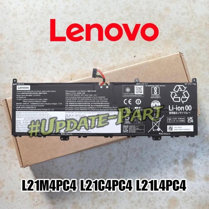 Baterai Lenovoo Slim 7 ProX 14ARH7 14IAH7 14ARH7 Yoga Pro 14s IAH7