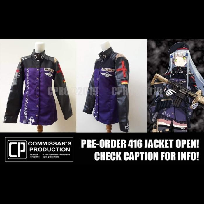 Jaket cosplay hk416 girls frontline