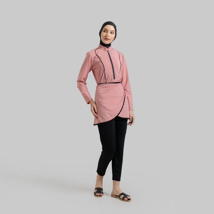 NOORE - Serenity Swimwear - Dusty Pink - Pakaian Renang