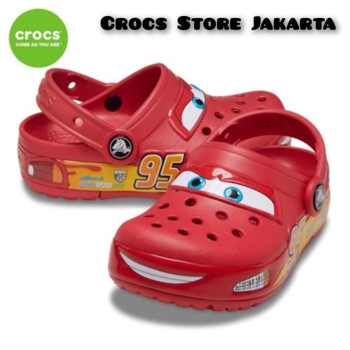 Sandal Anak Crocs Cars McQueen Clog Kids / Sandal Crocs Anak