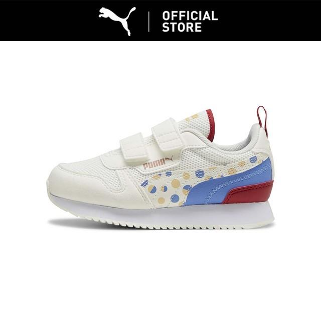PUMA PUMA R78 Summer Camp Kids' Sneakers Warm White-Blue Skies-Chamomile