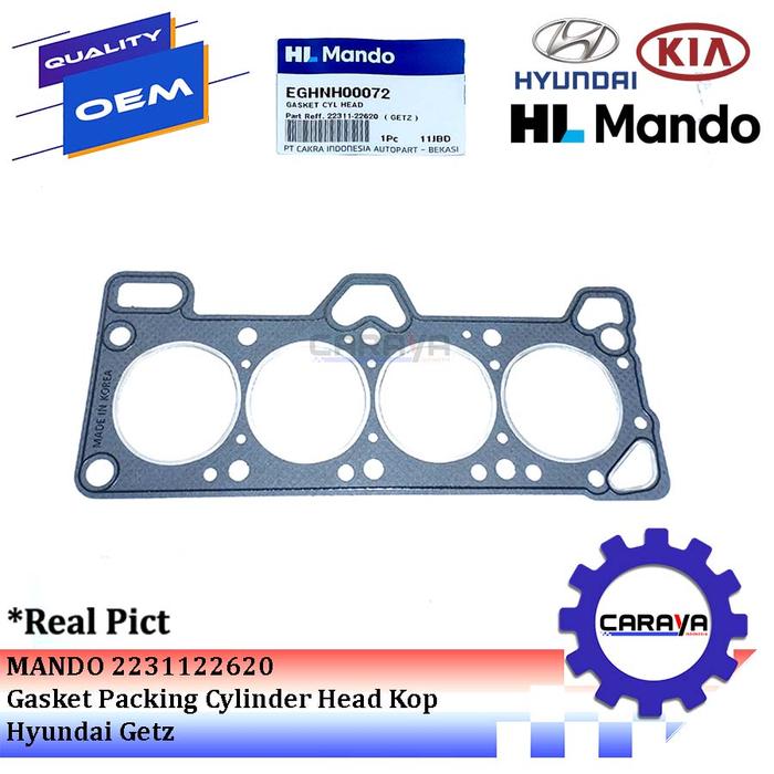 Gasket Packing Paking Cylinder Head Kop Hyundai Getz