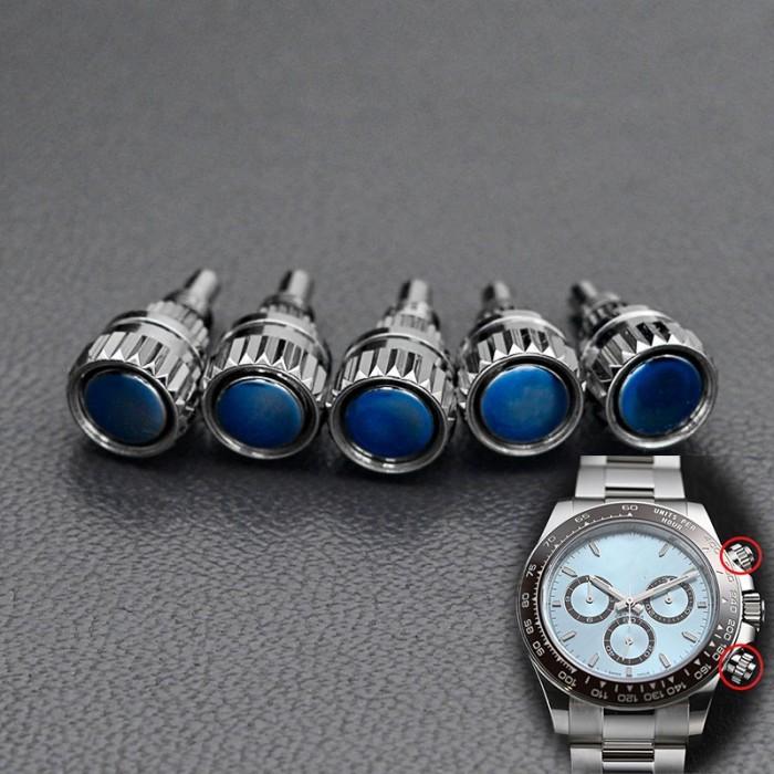 Aksesoris Jam Tangan Watch Crown Screw Pusher Fit Daytna Rlx Watch Case 116500 116520 Aftermarket Wa