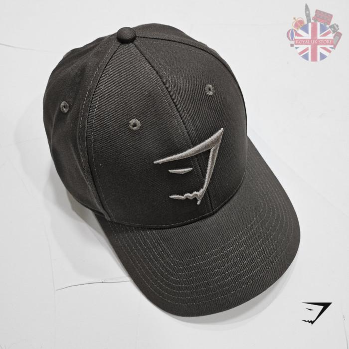 New' Gymshark Baseball Sharkhead Cap Men/Hat/Topi Snapback [100% Original]