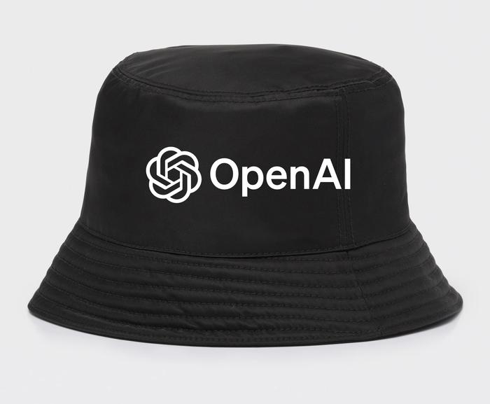 Topi Bucket Open AI Chat GPT Logo Sam Altman AI