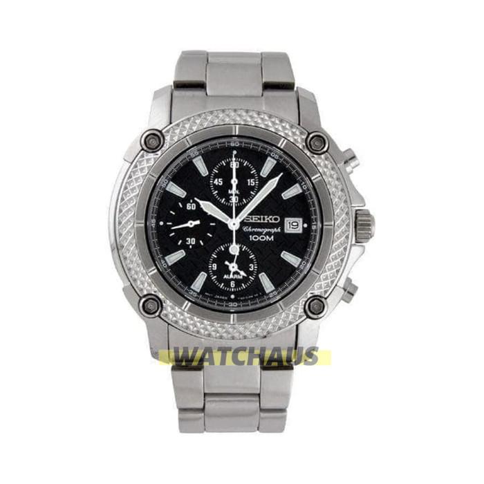 JAM TANGAN PRIA SEIKO SNA777P1 CHRONOGRAPH KINETIC