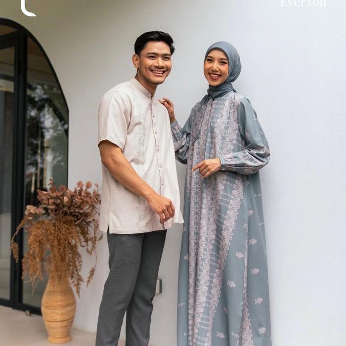 Gamis Casablanca Elzatta Sarimbit Couple Family