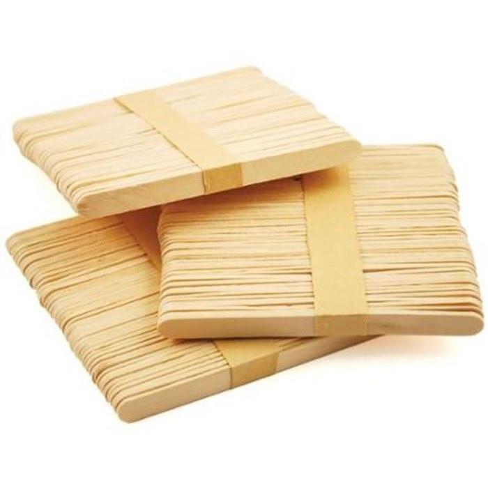 PAKET STIK ES KRIM KAYU - STICK ES LILIN - STICK ICE CREAM - STIK ES KRIM - ISI 50
