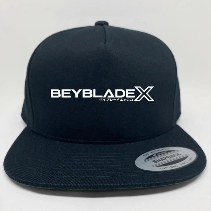 Topi Snapback Beyblade X Logo Anime