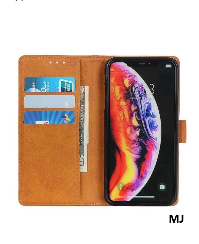 CASING HP VIVO Y12 / Y17 Y15 / Y12i Y11 FLIP CASE KULIT CASING DOMPET SARUNG BUKU FLIP COVER WALLET