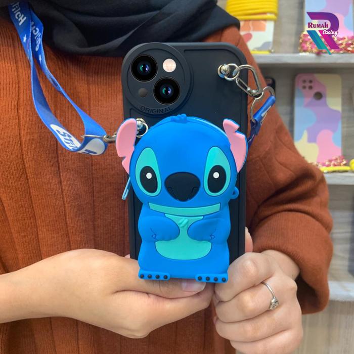 RC Case Dompet Karakter case oval Casing hp untuk XIAOMI REDMI 5A 6A 9A 9C 10C 12C NOTE 4 all type [