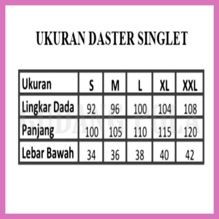 Singlet Daleman Gamis Wanita Berkantong Depan untuk perlengkapan Haji dan Umroh / Baju Muslim Jumsui