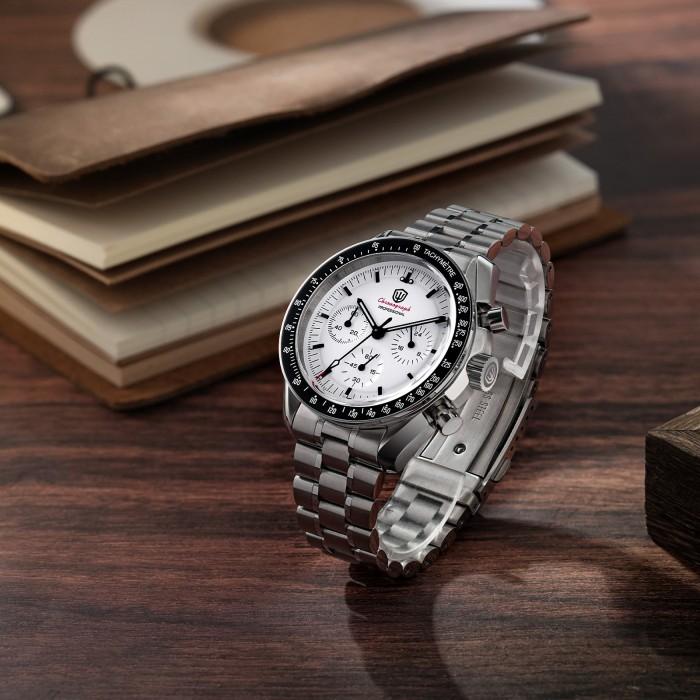 Jam Tangan Original Pria Watchdives WD1860 Quartz Watch VK63 Chronograph Movement Sapphire Crystal B
