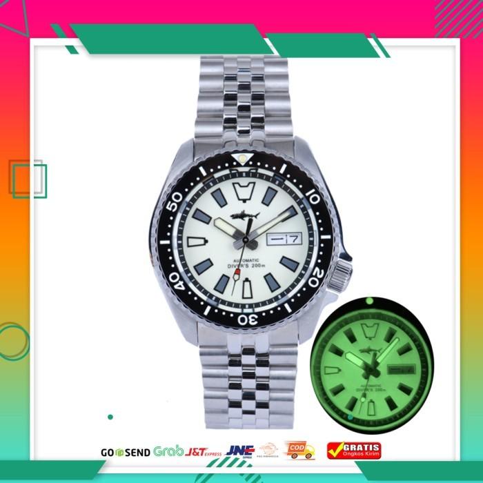 Jam Tangan Pria Heimdallr Jam Pria Automatic Diving Sapphire Crystal Luminous