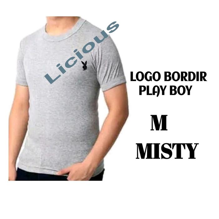 Kaos Playboy Pria / Baju Playboy Pria / Kaos Dalam Pria / Pakaian Dalam Pria / Kaos Dalaman Pria / B