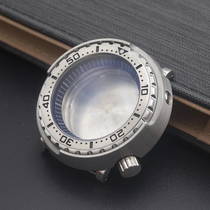 Aksesoris Jam Tangan Pria Tuna Canned Shell Case NH35 NH36 Watch Case Fit 4R35 4R36 NH35 NH36