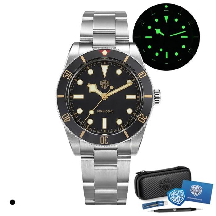 Jam Tangan Pria Jam Tangan Pria Watchdives WD7922 BB54 Watch VH31 Quartz Movement Waterproof 200m Sa